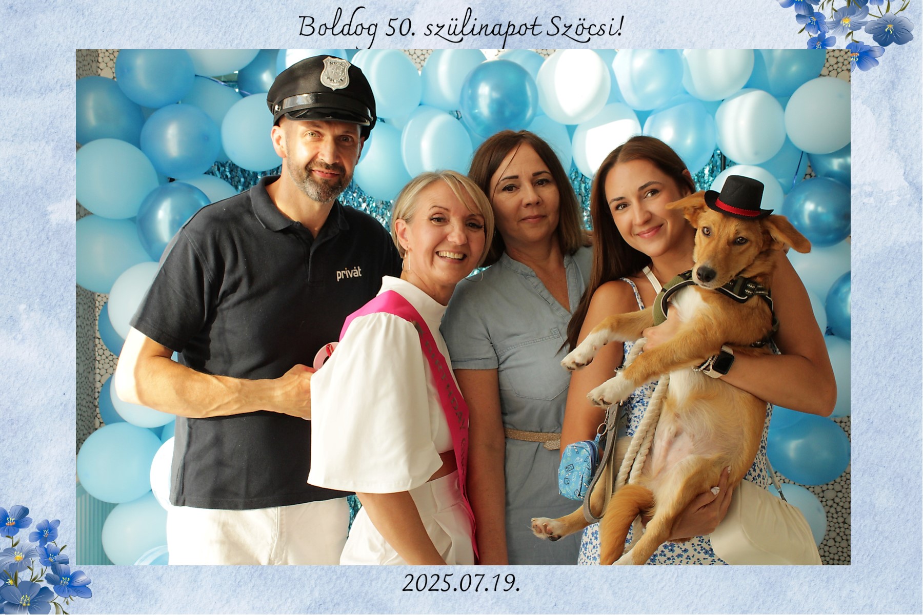 Születésnapi buli mosolyokkal